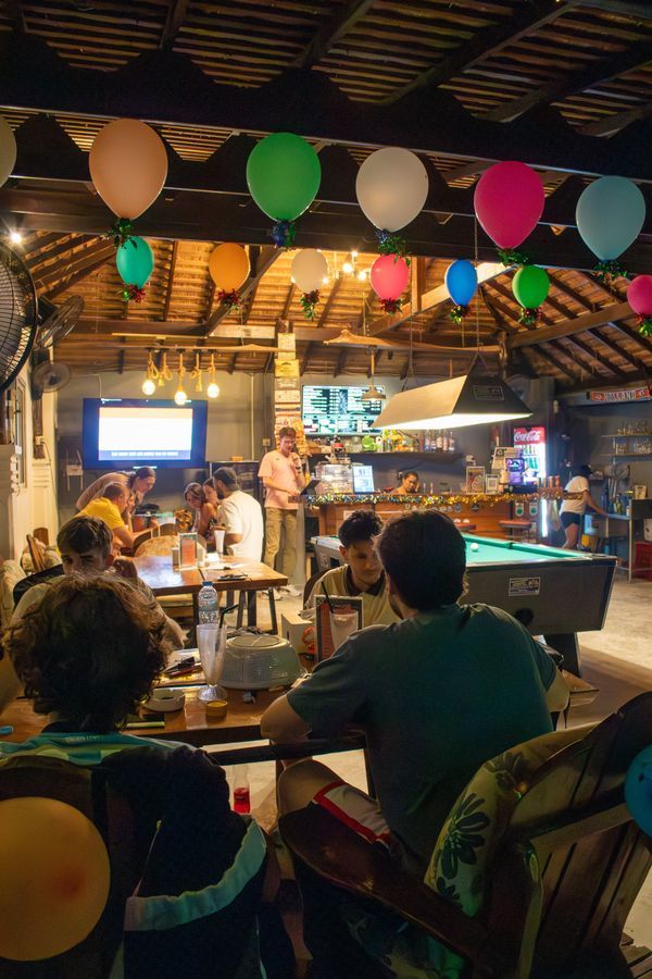 Evening bar atmosphere in Fisherman's Village, Bo Phut Ko Samui